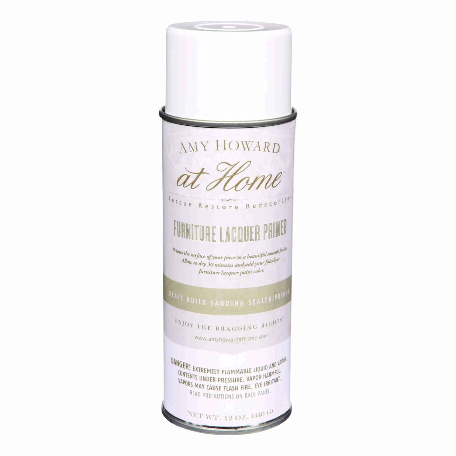 Lacquer Primer 12 Ounce - Low Voc, Indoor/outdoor Use