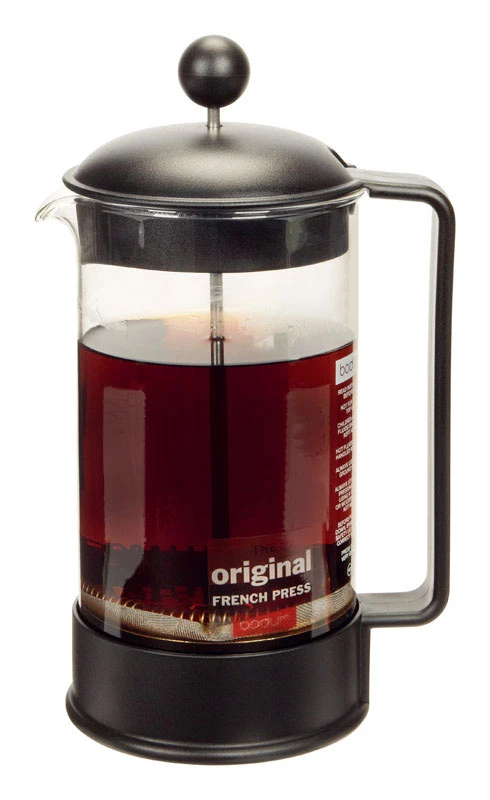 Brazil 34 Oz Black French Press Coffee Maker With Stainless Steel Filter