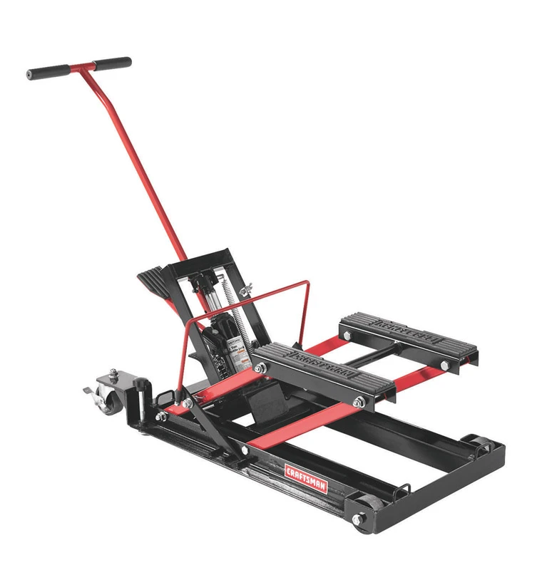 Manual Motorcycle Jack 1500 Lb Capacity Model 00950190