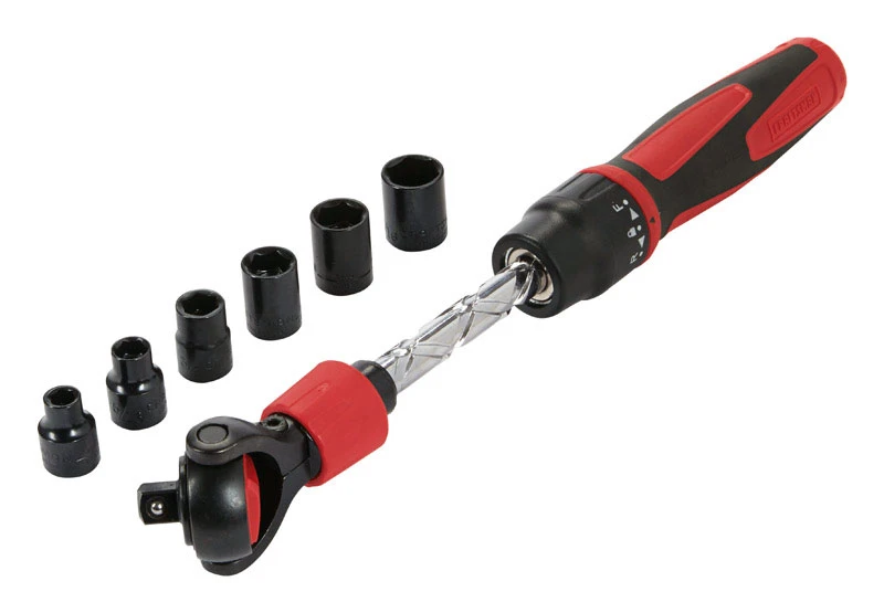 16 Mm X 3/8 In. Drive Sae 6 Point Socket Wrench Set - 7 Pieces