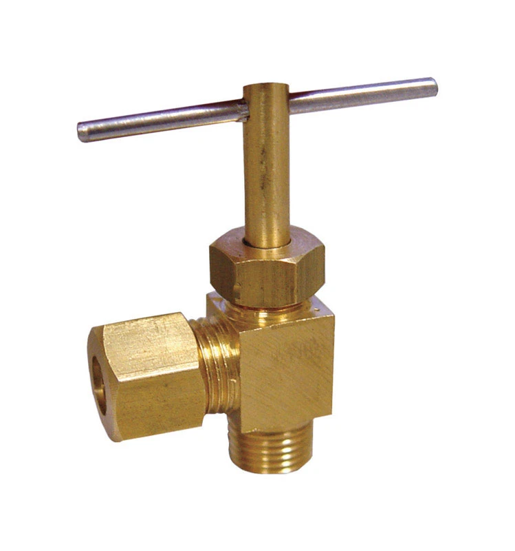 1/4 In. X 3/8 In. Lead-free Brass Angle Compression Valve