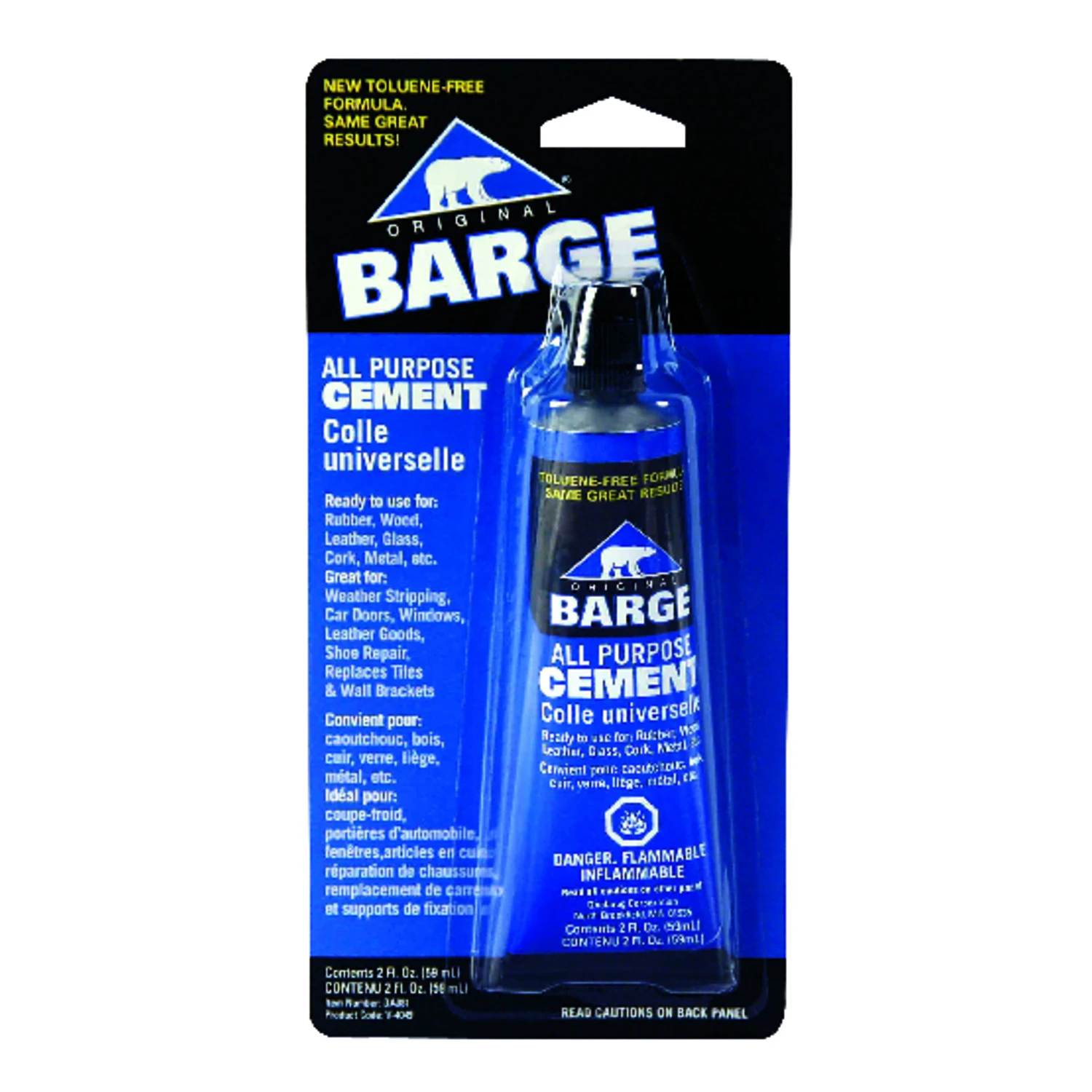 High Strength All-purpose Cement 2 Oz - Versatile Adhesive For Multiple Surfaces