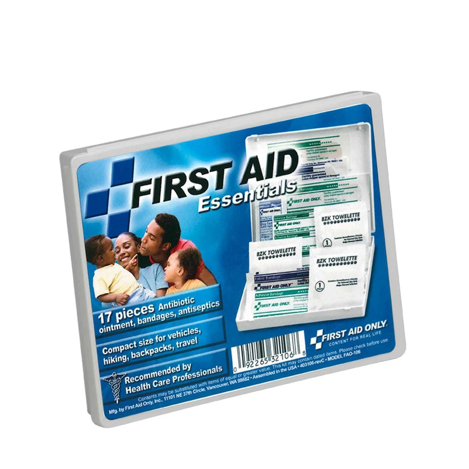 First Aid Kit 17 Piece Travel Emergency Supplies