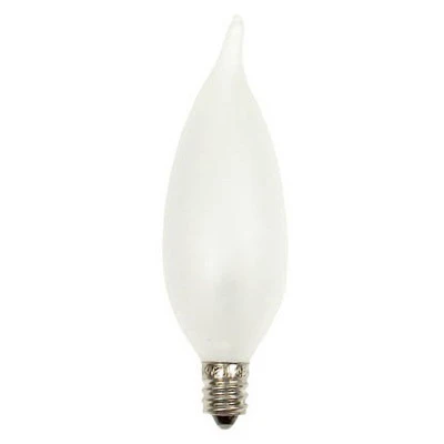 Clear Bent-Tip Light Bulbs, 15 Watt, 2-Pk.