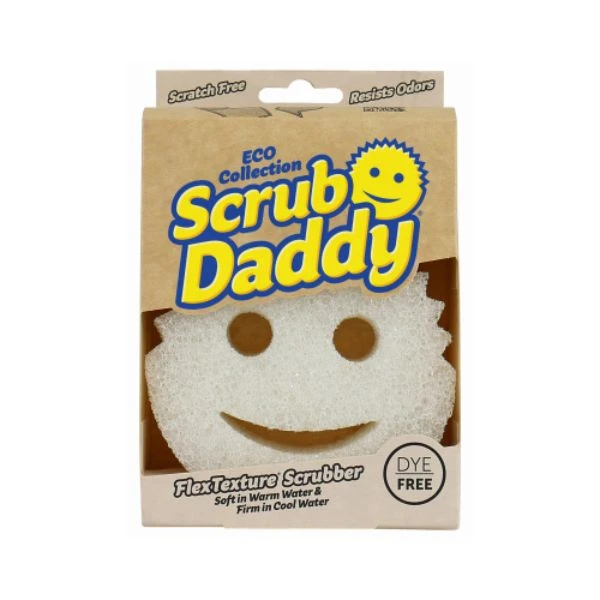 Classic Kitchen Scrubber Sponge, Scratch-Free, Dye-Free, Multi-Purpose Cleaning