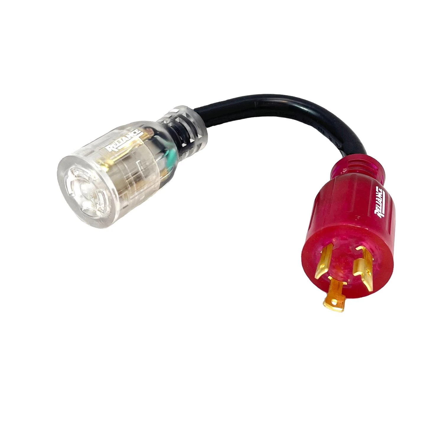 10/3 Sjtw 120 V 12 In. L Inverter Generator Adapter Cord