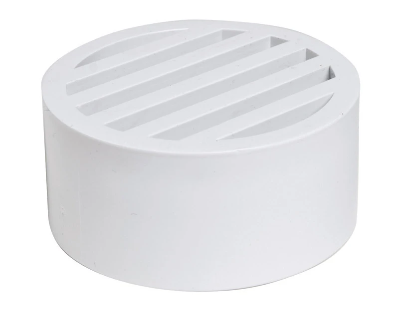3 Inch White Round Pvc Drain Grate For Outdoor Water Drainage