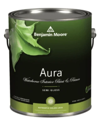 Aura Semi-gloss Base 2 Interior Paint And Primer 1 Quart