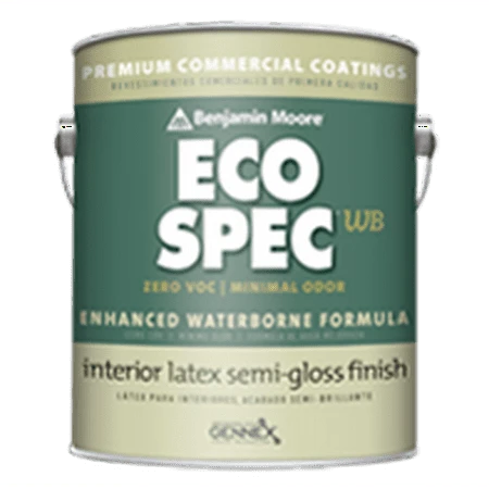 Eco Spec Water-based Interior Latex Paint Semi-gloss Finish 376
