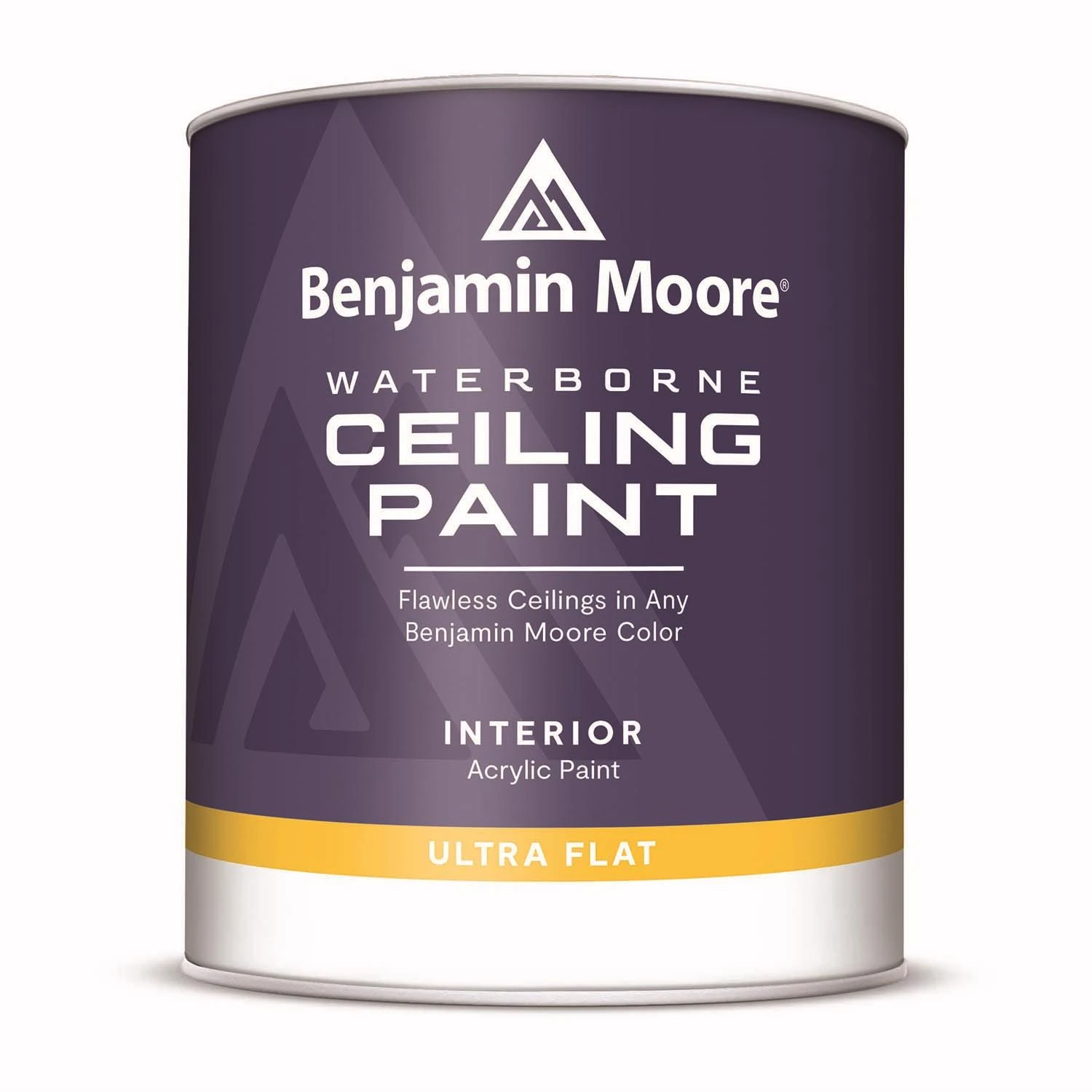 Waterborne Ceiling Paint Flat Base 4 Interior 1 Quart - Premium Quality