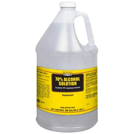 Isopropyl Alcohol 70% - 1 Gallon Bottle For Disinfection And Cleaning