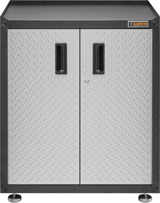2-door Steel Garage Cabinet 28"w X 31"h X 18"d - Model Gagb28fdyg
