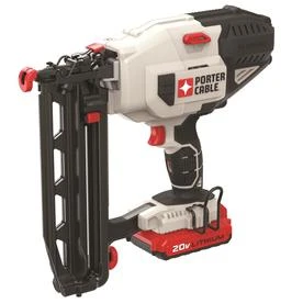 Porter-cable 16-gauge Finish Nailer 20v Lithium-ion Battery Powered Model Pcc792la