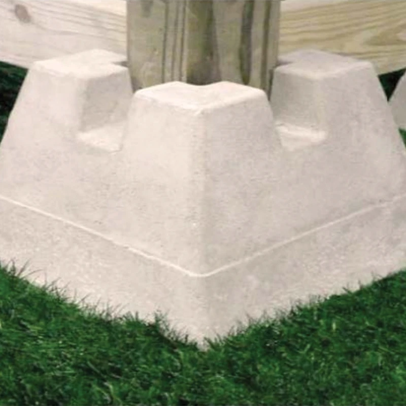 Concrete Deck Pier, 11.5 In L X 11.5 In W X 8.5 In H, Model Hblk