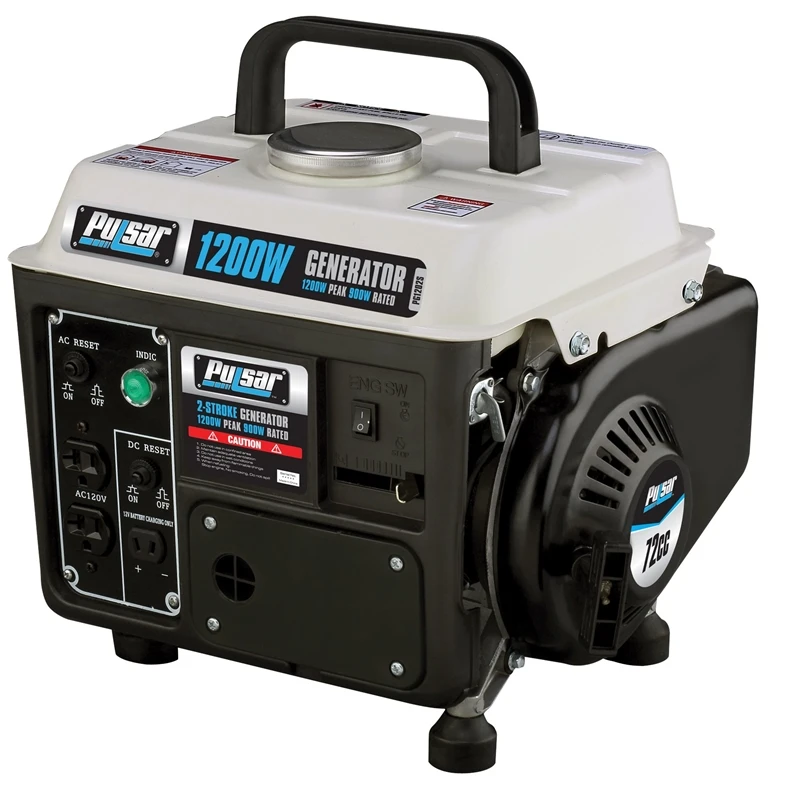 Pg1202s 1,200/900-watt Portable Generator With 72 Cc Engine And 9 Hour Run Time