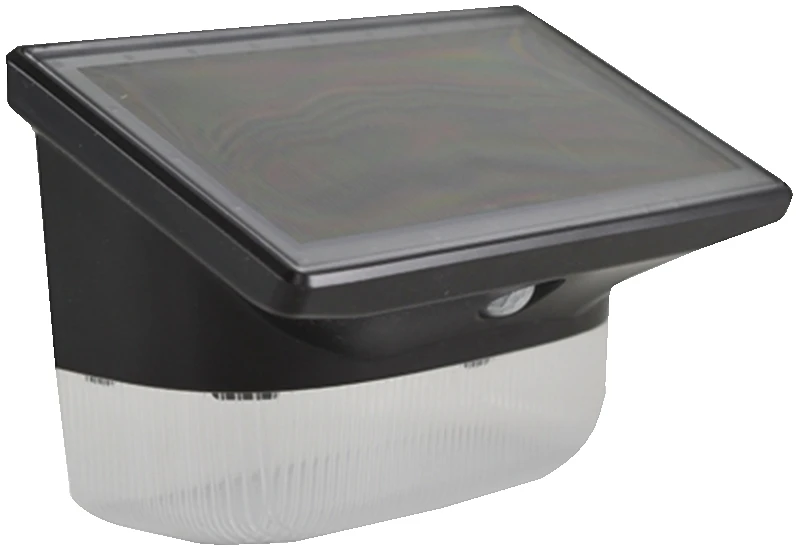 500 Lumen Led Solar Motion Light - Black