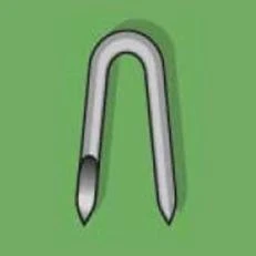 Heavy-duty 1-3/4 Inch Steel Staples, 150 Count