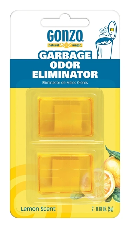 Natural Magic Garbage Odor Eliminator Gel - 4 Pack For Fresh Smelling Garbage Cans
