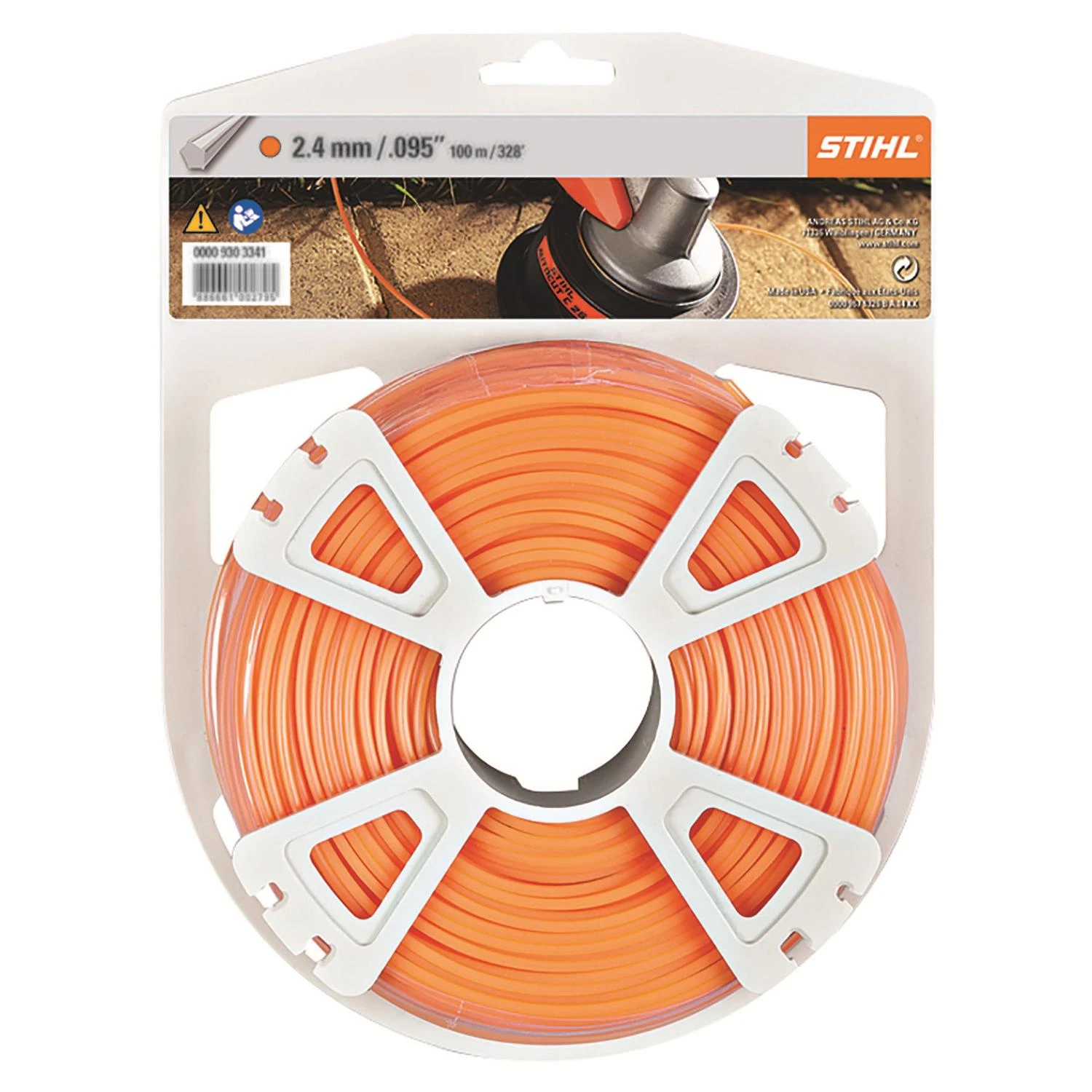 Pentagon .095 In. Diameter X 1640 Ft. Length Trimmer Line For Outdoor Power Equipment