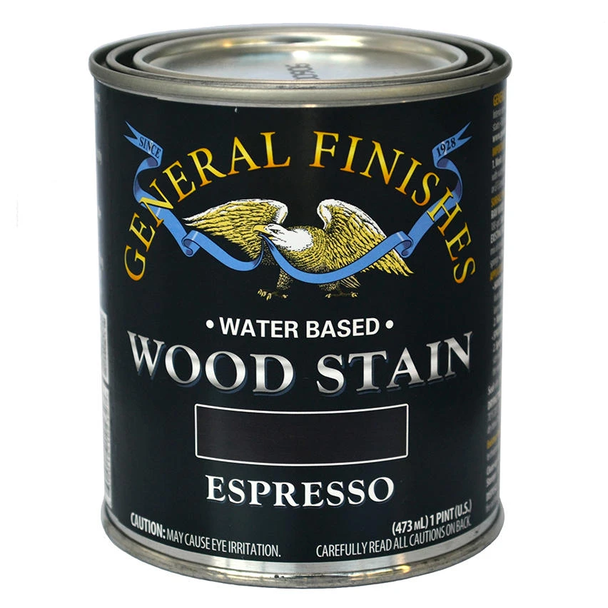 Water Based Espresso Wood Stain, Pint - Wxpt Model