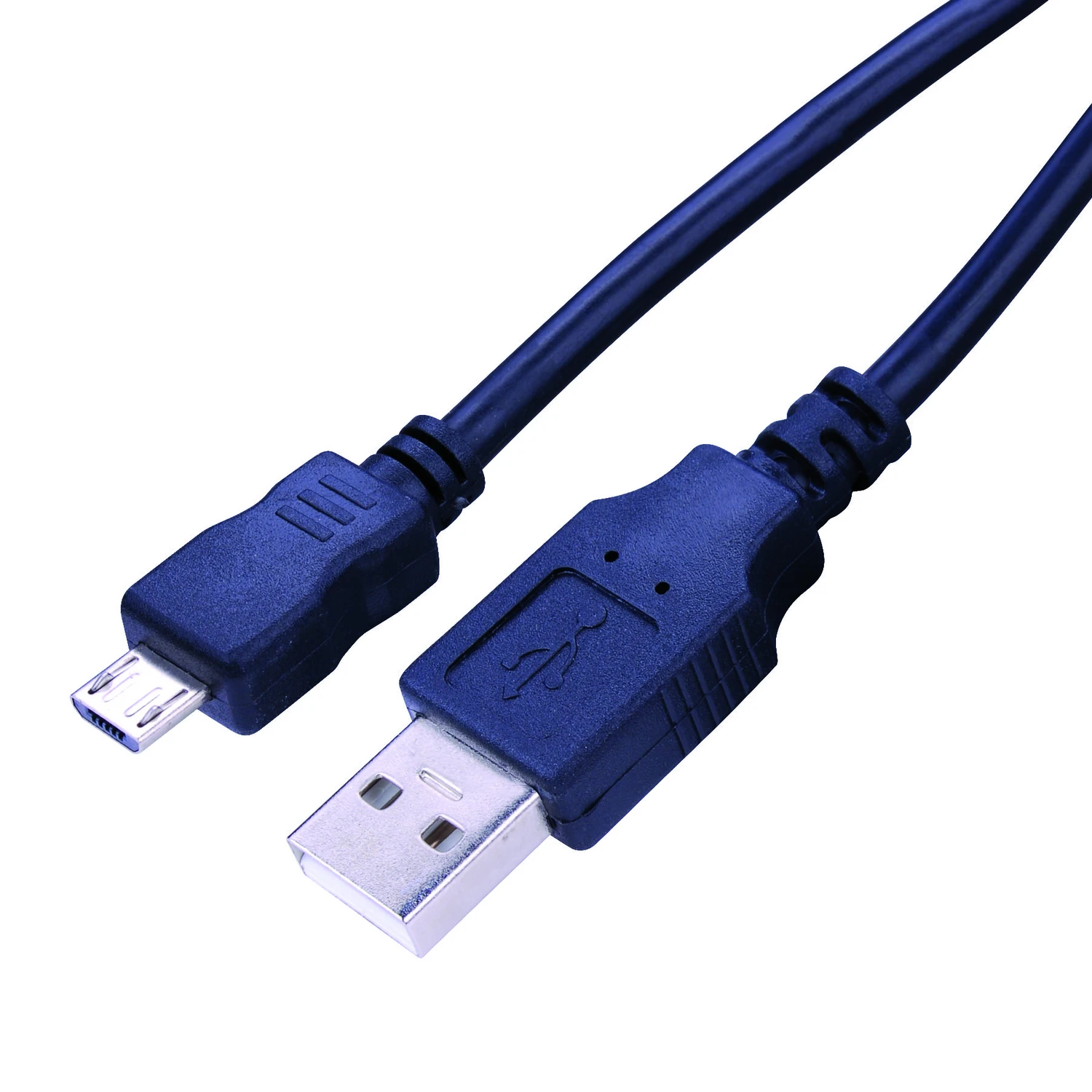 Micro To Usb Charge And Sync Cable 3 Ft. Black - Model Fab-1007