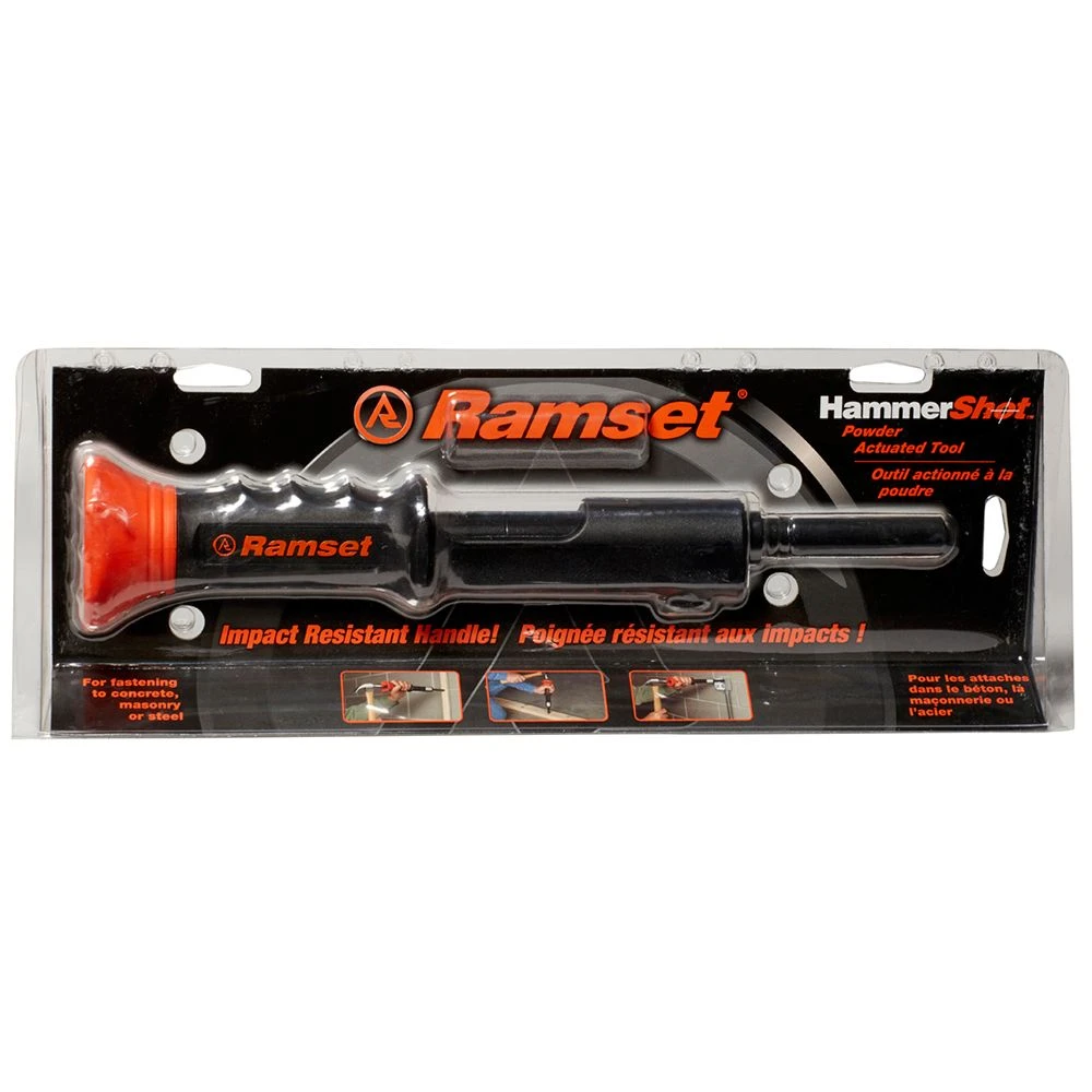 Hammershot 22 Caliber Powder Actuated Fastening Tool With Contour-grip Handle