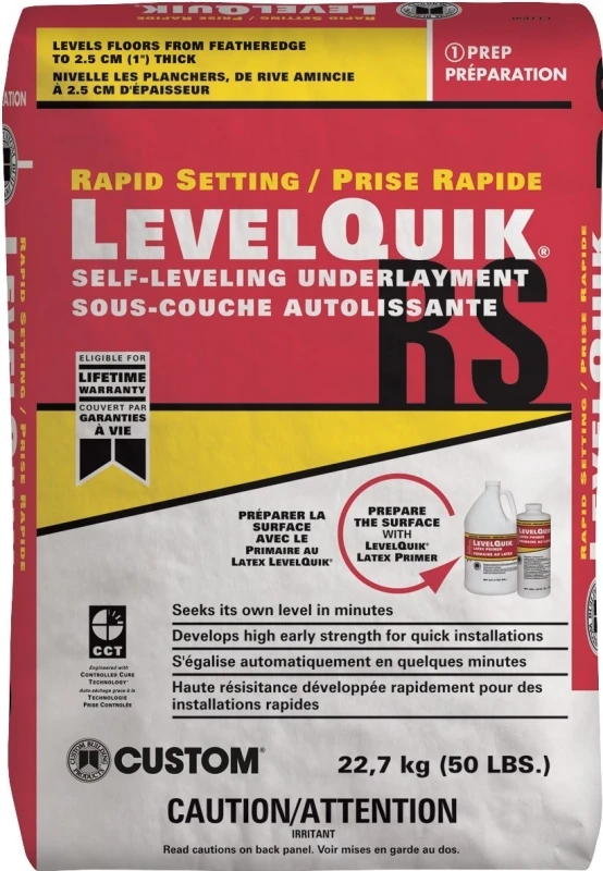 Levelquik Rs Self-leveling Underlayment 22.7kg For Floors