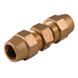 Union Push Fit 3/4 Inch Compression Brass Fitting Model 9900-004
