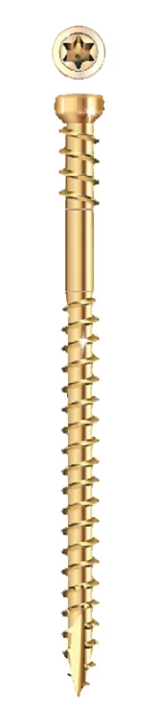 #9 x 3-1/8 in. Star Drive Trim Head RT Composite Trim Screws (348-Pack)