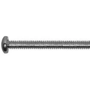 Screws Machine No. 8-32 X 1-1/2 Inch Zinc Plated - 100 Count
