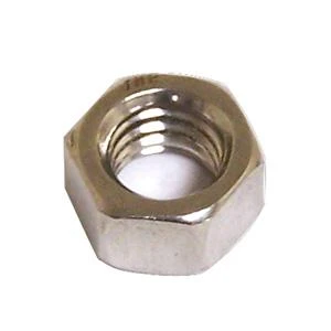 Stainless Steel Hex Nut 1/2 Inch Coarse Thread 25 Count Box