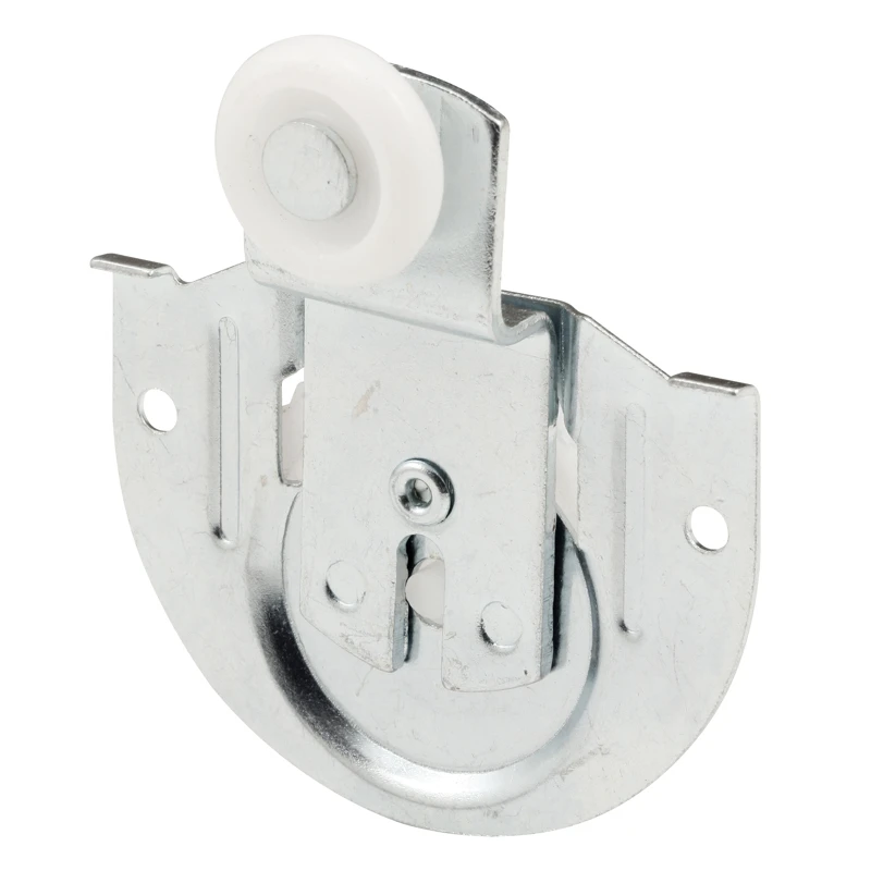 Prime-Line 7/8 in. Dia. x 2-1/4 in. L Mill Plastic/Steel Roller Assembly 2 pk