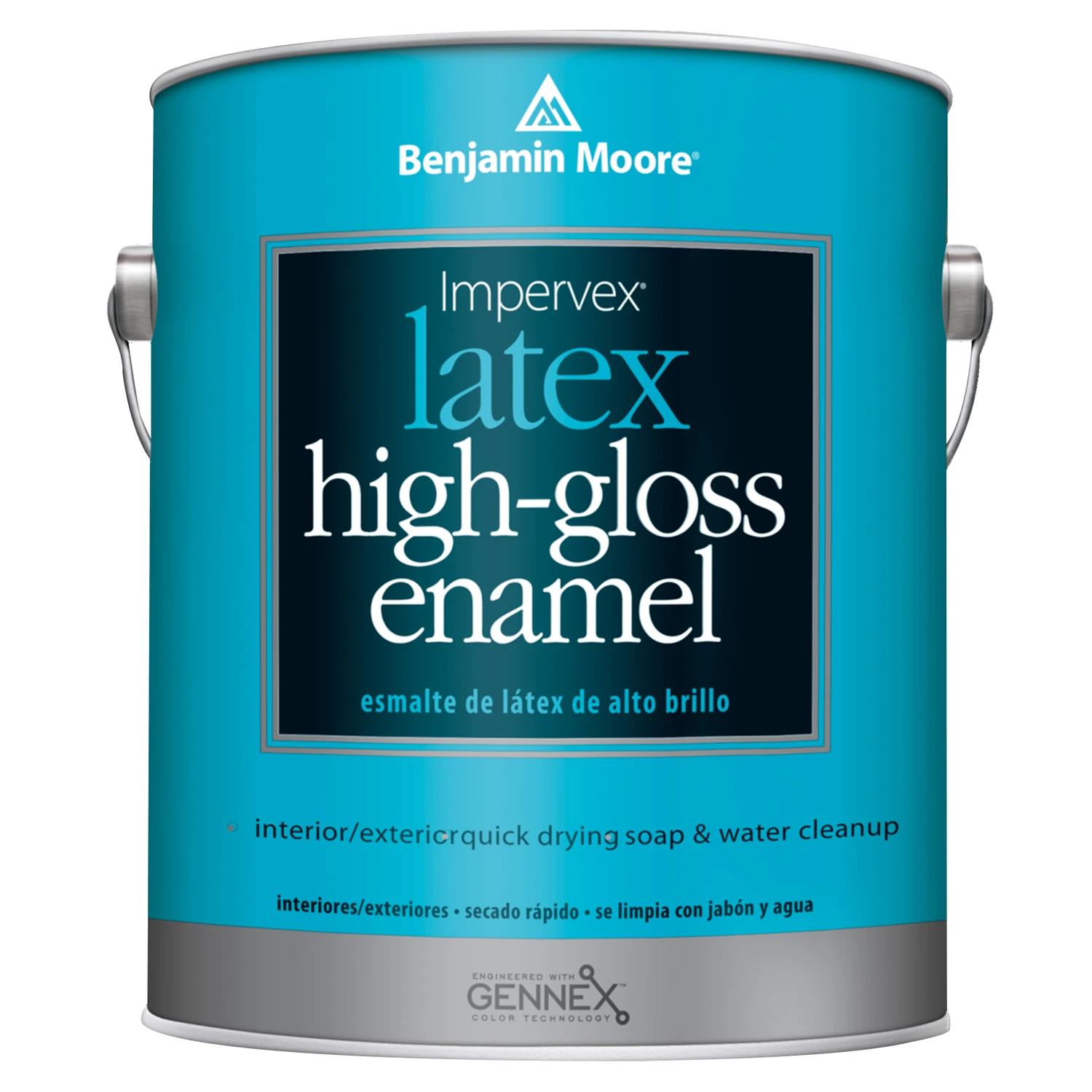 Impervex High-gloss White Enamel 1 Gallon For Interior And Exterior Use