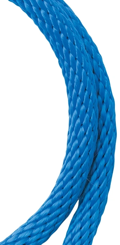 Manufacturing 1/2" X 35' Polypropylene Solid Braid Rope - Blue