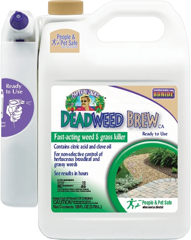 Captain Jack's Deadweed Brew Ready-to-use Herbicide With Spray, 1 Gallon