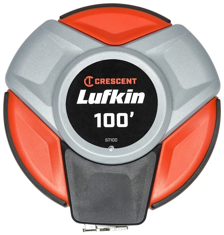 Crescent Lufkin Colormaxx St100 Tape Measure, 100 Ft L X 3/8 In W, Plastic Case