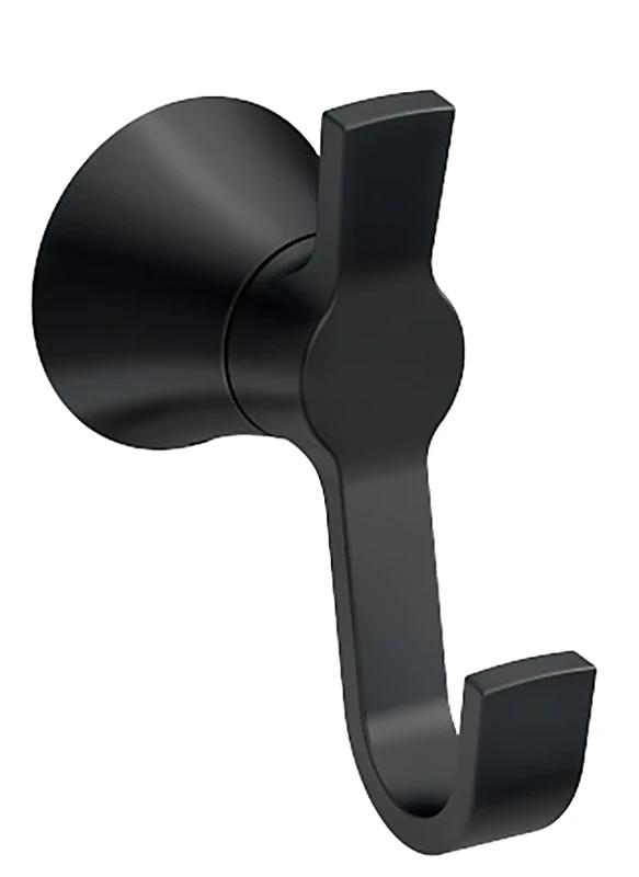 Mikah Matte Black Robe Hook 3-3/4 In. H X 1-29/32 In. W X 3-1/4 In. L
