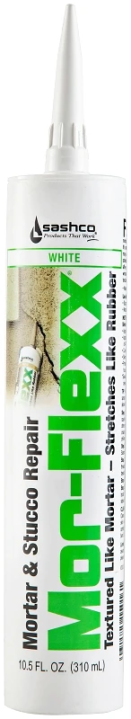 Mor-flexx 10.5oz White Textured Sealant For Flexible Repairs