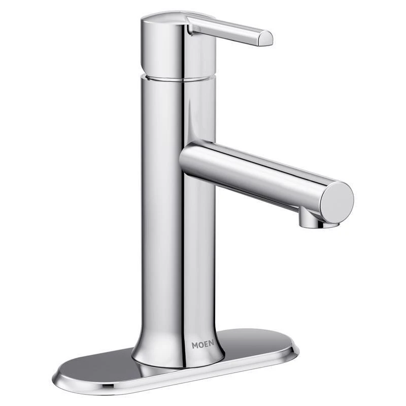 Arlys Chrome Single-handle Bathroom Sink Faucet 4 In. With Lever Handle