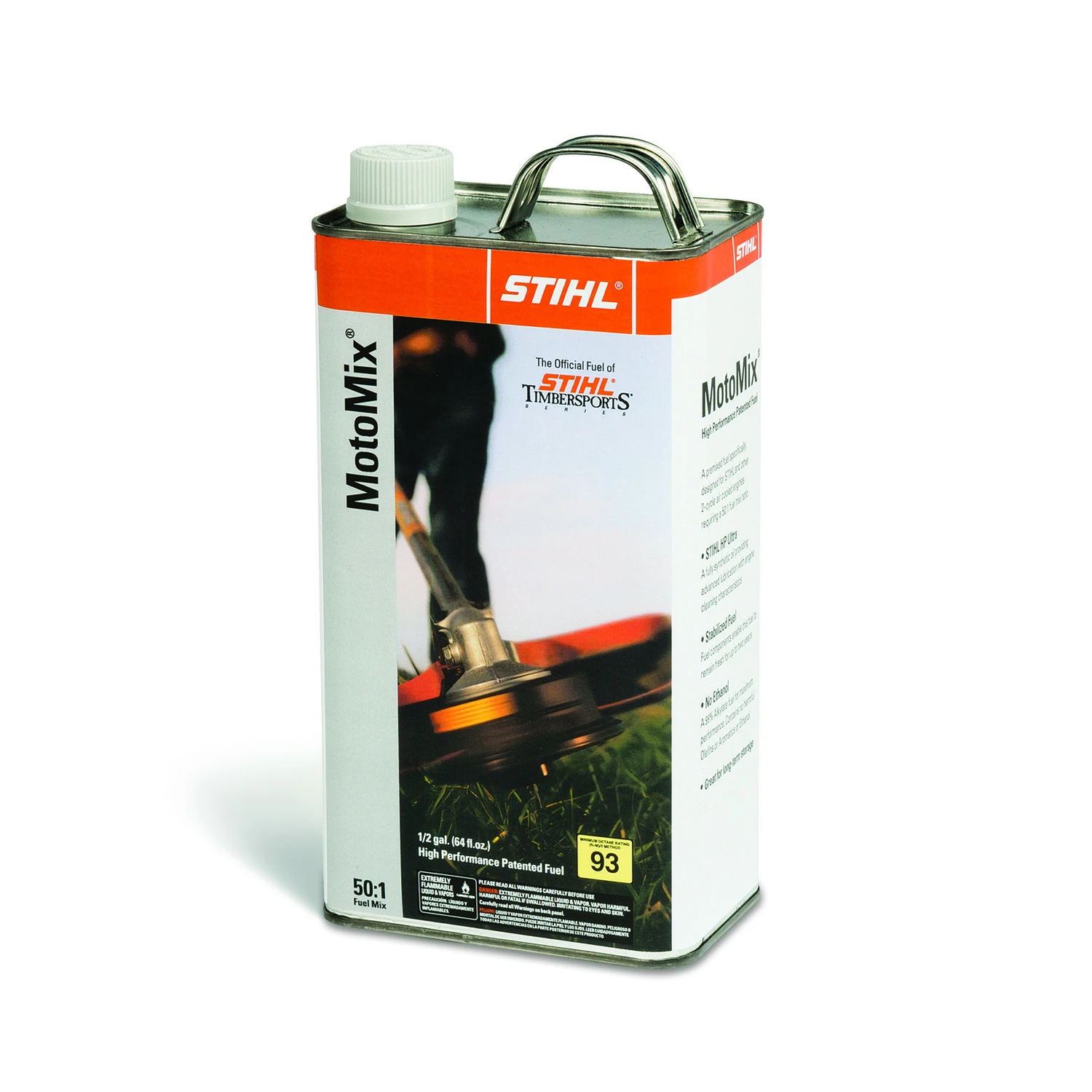 Motomix Ethanol-free 2-cycle 50:1 Pre-mixed Fuel 1/2 Gallon