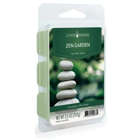 Artisan Wax Fragrance Melt, Zen Garden Scent, 2.5 Ounce, 6 Count Pack