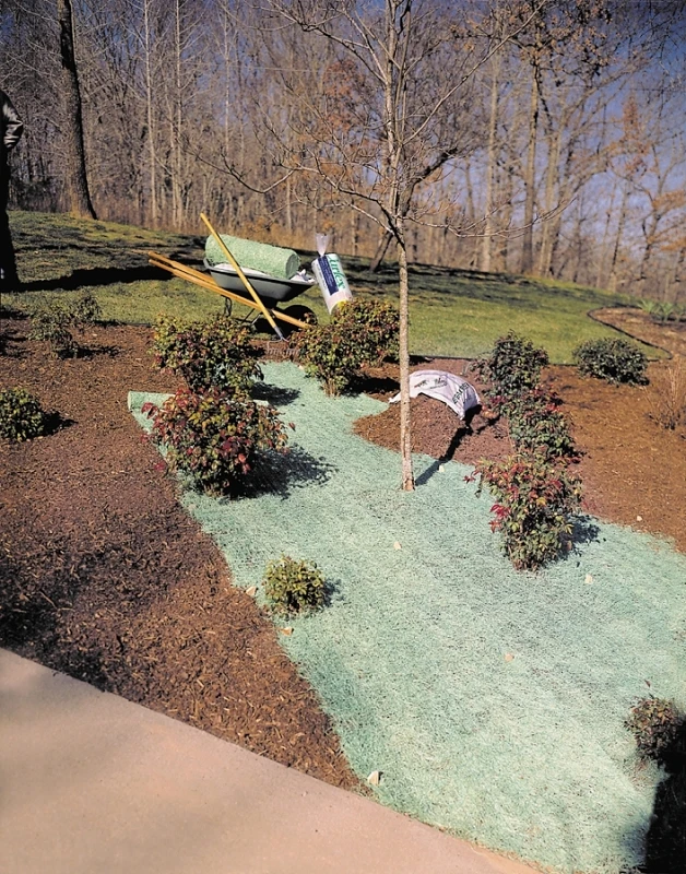 4 Ft. X 101 Ft. Polypropylene Single Net Excelsior Erosion Control Blanket