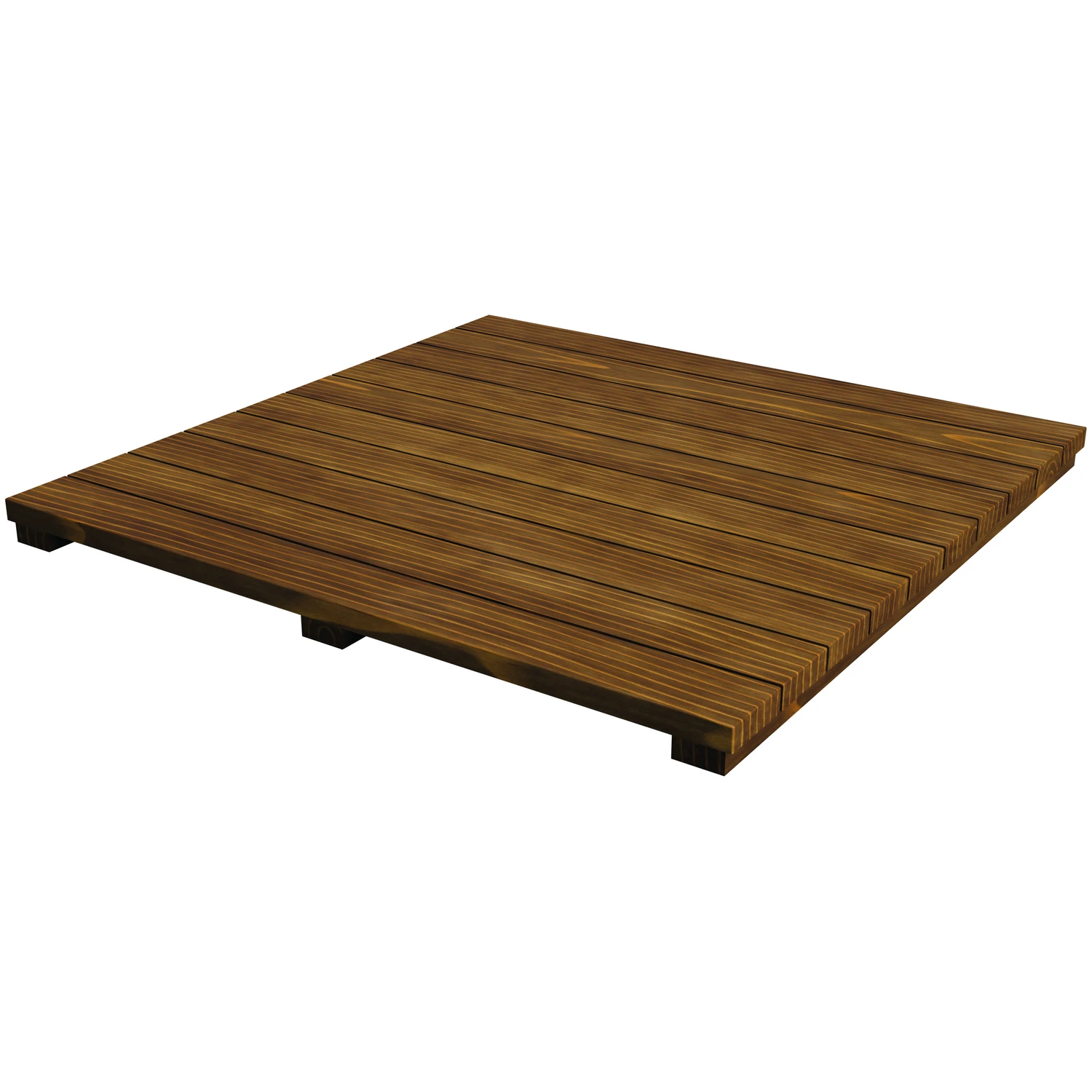 Modular Nest Insert Acacia Wood 1.5 In. H X 26.5 In. W X 26.5 In. L
