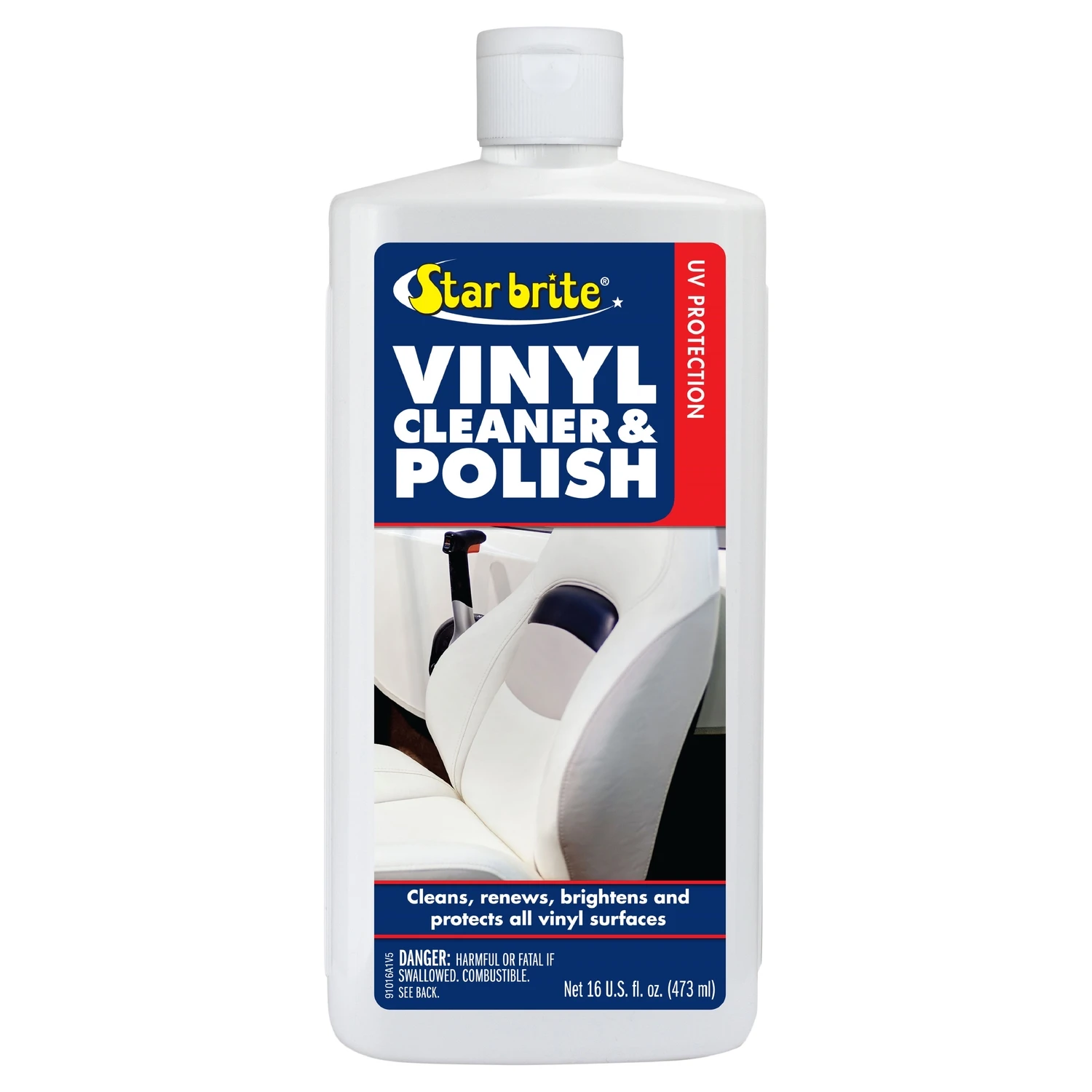 Vinyl Cleaner/restorer Liquid 16 Oz - Marine Grade Protection