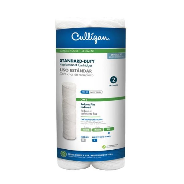 Cw-f 10 Micron Sediment Water Filter Cartridge - 2 Pack
