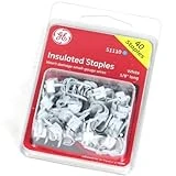 40-Pk. 1/8-In. White Insulated Metal Wire Staples