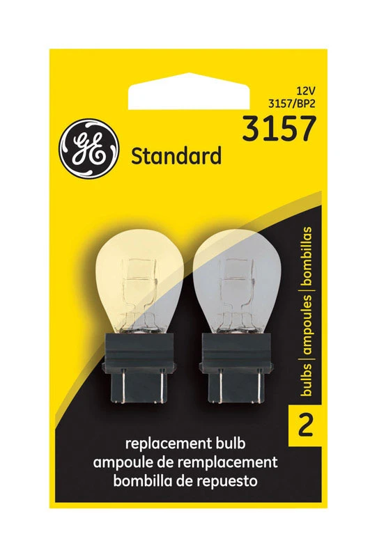 Ge 12.8v S8 Automotive Bulb 2 Pk 3157-bp - Model 77876
