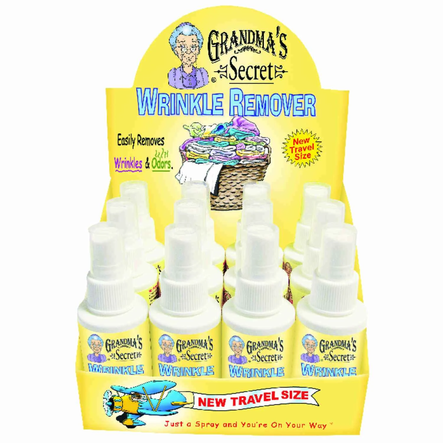 Fresh Scent Wrinkle Releaser Liquid 3 Oz Travel Spray Bottle