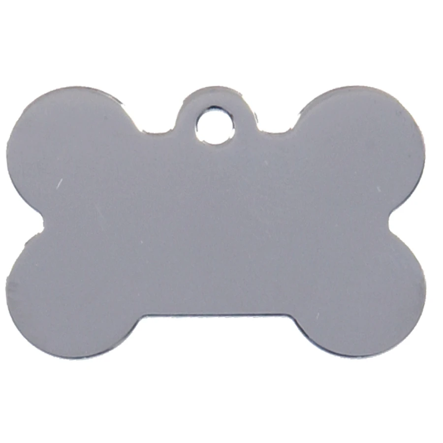 Chrome Bone Tag For Fastening And Labeling - Durable And Stylish