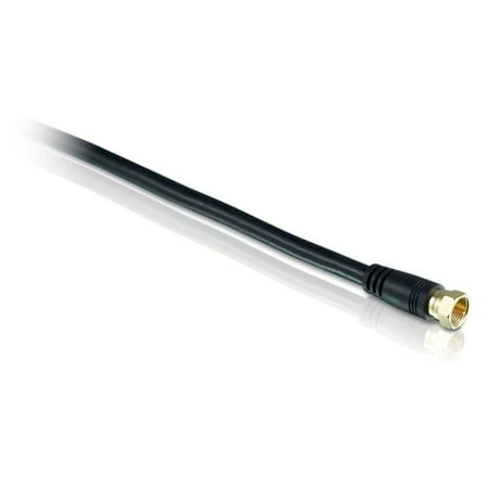 25' Blk Rg6 Coax Cable